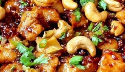 Slow Cooker Cashew Chicken