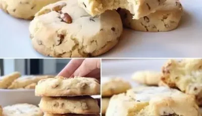 Diabetic-Friendly Cream Cheese Pecan Cookies