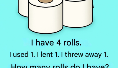 The viral riddle of the 4 toilet paper rolls: Can you solve it?