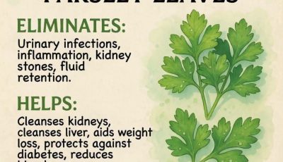 The Power of Parsley Tea: Natural Relief for Swelling in Legs, Ankles, and Feet