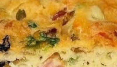 Olive Bacon and Cheese Bread