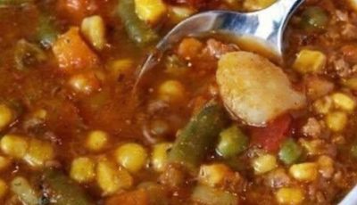 Southern-Style Beef & Veggie Soup