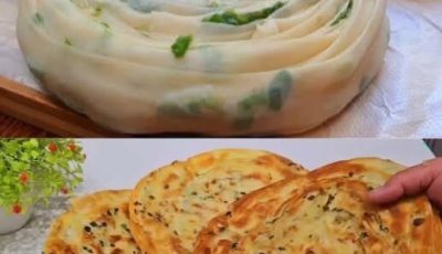 Flaky Chinese Scallion Pancakes