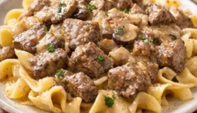 Crockpot Beef Stroganoff (An Old-Fashioned Comfort Food Favorite)