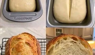 Classic Homemade Artisan Bread Loaf