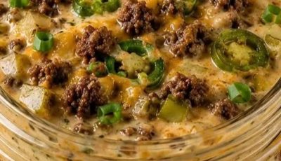 Voodoo Ranch Smash Burger Queso