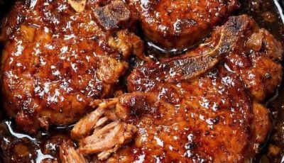 3-Ingredient Slow Cooker Beer Braised Pork Chops: Tender, Savory, and Effortless