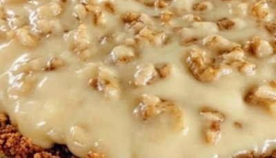 Walnut Cream Pie